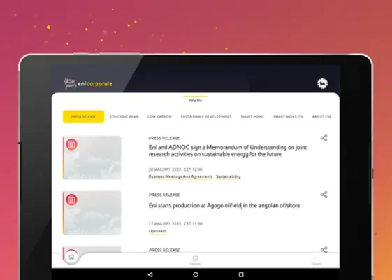 eni corporate android App screenshot 5